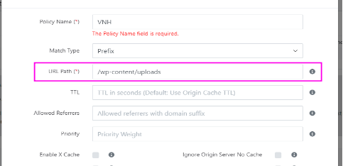 Cache Control trên CDN