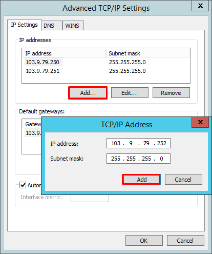 Hướng dẫn add địa chỉ IPv4 và IPv6 trên Windows Server