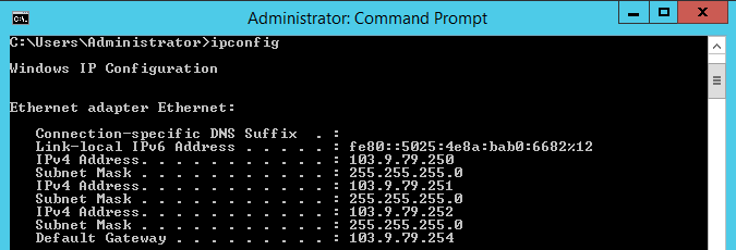 Hướng dẫn add địa chỉ IPv4 và IPv6 trên Windows Server