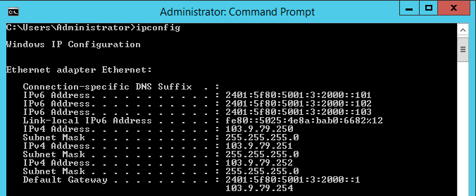 Hướng dẫn add địa chỉ IPv4 và IPv6 trên Windows Server