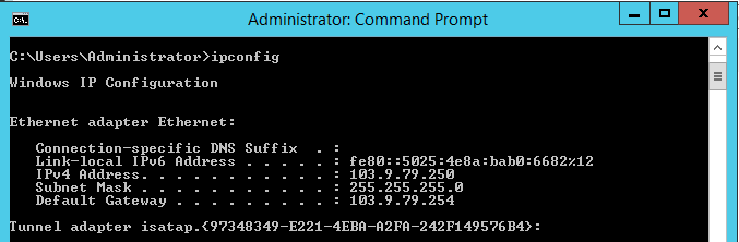 Hướng dẫn add địa chỉ IPv4 và IPv6 trên Windows Server