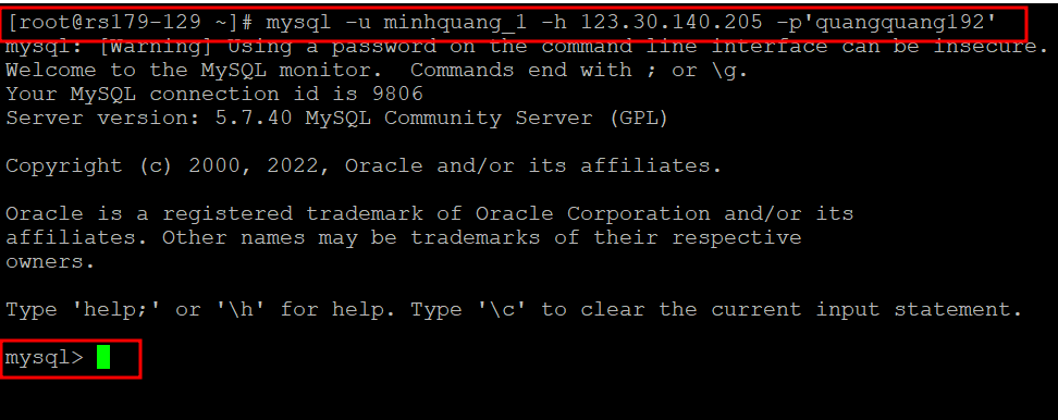 Allow Remote MySQL Databases