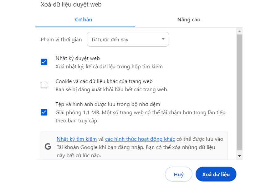Cách xóa DNS cache trên Chrome
