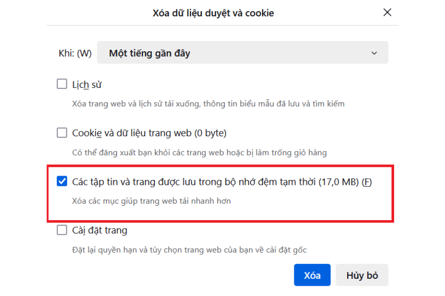 Cách xóa DNS cache trên Firefox