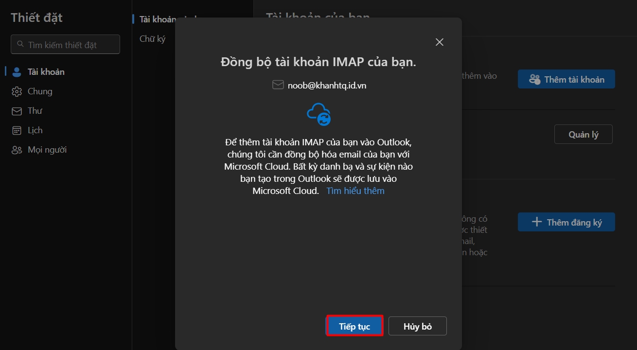 Tiếp tục Tiếp tục