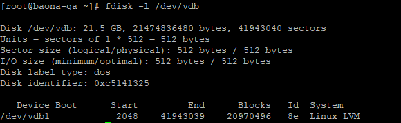 hướng dẫn mở rộng LVM