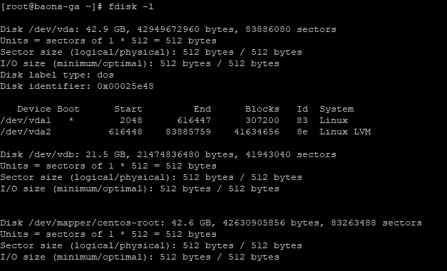 hướng dẫn mở rộng LVM