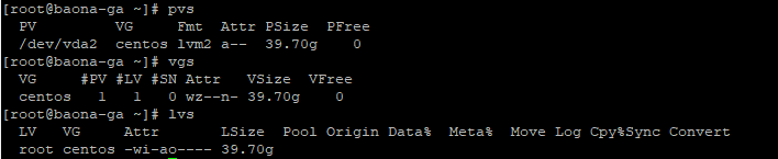 hướng dẫn mở rộng LVM
