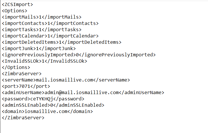 Import Người Dùng Vào Zimbra