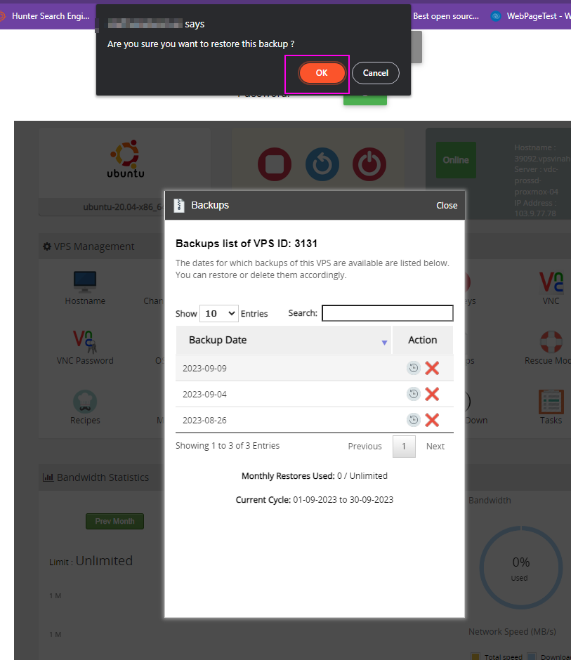 Hướng Dẫn Cách Tự Sao Lưu Và Khôi Phục VPS