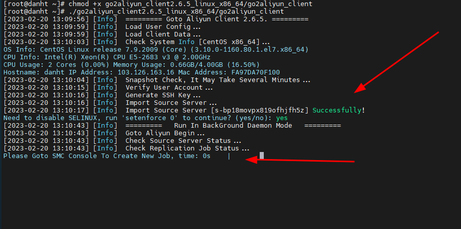 Alibaba Cloud Sử Dụng Tool go2aliyun_client